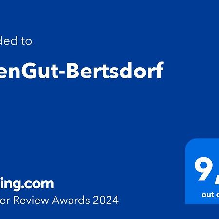 Auengut-Bertsdorf Apartment Luaran gambar