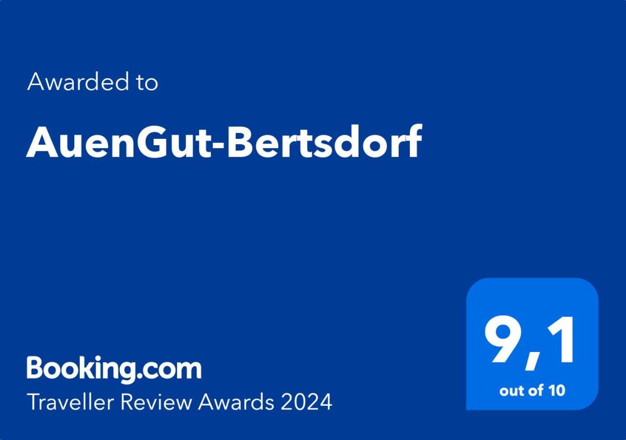 Auengut-Bertsdorf Apartment Luaran gambar
